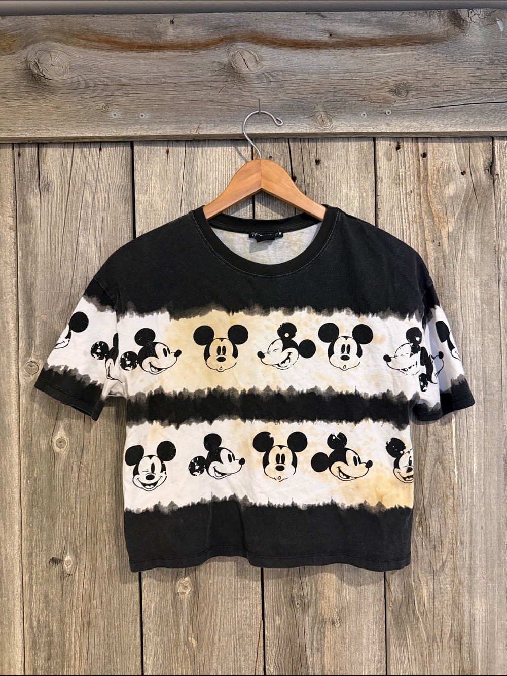 Zara Mickey Mouse Crop top size S